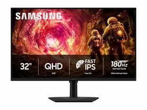 SAMSUNG 32"Odyssey G5 G50F QHD Fast IPS 180Hz G-Sync Compatible Gaming Monitor,1ms, HDR10, Ergonomic Stand, tilts, LS32FG502ENXZA