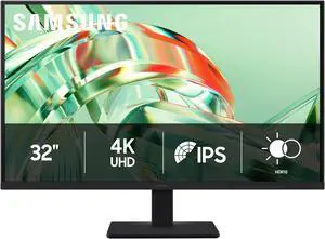 Samsung ViewFinity S7 (S71H) 32" 4K UHD (3840 x 2160) IPS Monitor, HDR10, 60Hz, HDMI, DisplayPort, Height Adjustable Stand, LS32H710EANXZA Samsung ViewFinity S7 (S71H) 32" 4K UHD (3840 x 2160) IPS Monitor, HDR10, 60Hz, HDMI, DisplayPort, Height Adjustable Stand, LS32H710EANXZA