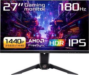 ASRock 27" 180 Hz IPS QHD Gaming Monitor FreeSync (AMD Adaptive Sync) 2560 x 1440 (2K) PG27QFT2A