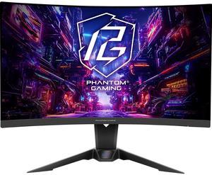 ASRock Phantom Gaming 27" 180Hz 1ms VA QHD Gaming Monitor FreeSync (AMD Adaptive Sync) 2560 x 1440 (PG27QRT2A)
