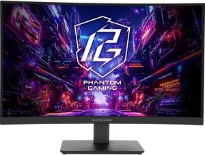 ASRock Phantom Gaming 27" 180 Hz VA QHD Gaming Monitor FreeSync (AMD Adaptive Sync) 95% DCI-P3 / 132% sRGB PG27QRT1B