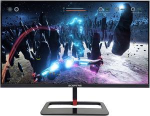 Sceptre 27" QHD IPS LED Monitor 2560 x 1440P 2K HDR400 HDMI DisplayPort up to 144Hz 1ms Height Adjustable, Build-in Speakers, Gunmetal Black 2021 (E275B-QPN168)