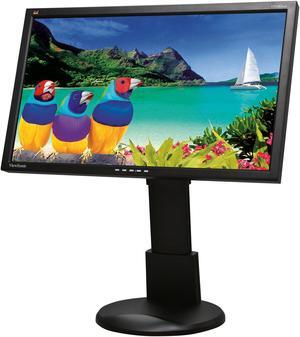 ViewSonic VP2365wb Black 23" IPS LCD Monitor w/4-port USB hub, height&pivot adjustment
