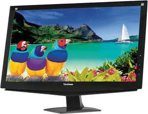 ViewSonic VA2448m-LED Black 24" Full HD LED Backlight LCD Monitor w/Speakers