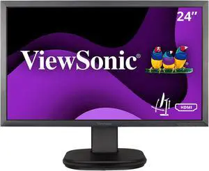ViewSonic VG2439SMH 24 Inch 1080p Ergonomic Monitor with HDMI DisplayPort and VGA for Home and Office