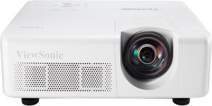 ViewSonic LS625W 3200 Lumens DLP WXGA Short Throw Laser Projector with Horizontal and Vertical Keystone Correction and LAN Control