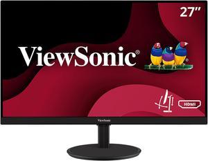 ViewSonic VA2747-MHJ 27 Inch Full HD 1080p Monitor with Advanced Ergonomics, Ultra-Thin Bezel, Adaptive Sync, 75 Hz, Eye Care, HDMI, VGA Inputs for Home and Office