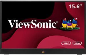 ViewSonic VA1655 156 Inch 1080p Portable IPS Monitor with Mobile Ergonomics USBC and HDMI for Home and Office