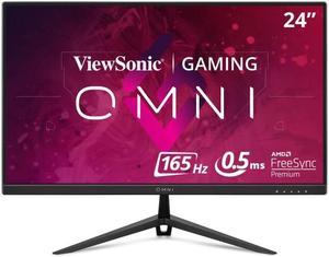 ViewSonic OMNI VX2428 24 Inch Gaming Monitor 165Hz 1ms 1080p IPS with FreeSync Premium, Frameless, HDMI, DisplayPort