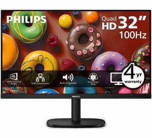 Philips 32B2U3601 32" Class WQHD LED Monitor - 16:9 - 31.5" Viewable - IPS Technology - WLED Backlight - 2560 x 1440 - 1.07 Billion Colors - Adaptive Sync - 350 Nit - 4 ms - 100 Hz - USB Type-C - HDMI Philips 32B2U3601 32" Class WQHD LED Monitor - 16:9 - 31.5" Viewable - IPS Technology - WLED Backlight - 2560 x 1440 - 1.07 Billion Colors - Adaptive Sync - 350 Nit - 4 ms - 100 Hz - USB Type-C - HDMI