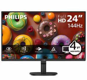 Philips 24B2N2200G 24" Class Full HD LED Monitor - 16:9 - 23.8" Viewable - IPS - WLED Backlight - 1920 x 1080 - 16.7 Million Colors - Adaptive Sync - 350 Nit - 4 ms - 144 Hz - HDMI - VGA - DisplayPort Philips 24B2N2200G 24" Class Full HD LED Monitor - 16:9 - 23.8" Viewable - IPS - WLED Backlight - 1920 x 1080 - 16.7 Million Colors - Adaptive Sync - 350 Nit - 4 ms - 144 Hz - HDMI - VGA - DisplayPort