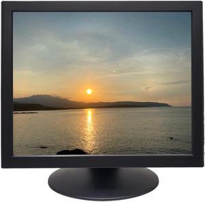 ViewEra V178TP Black 17" USB 5-wire Resistive Touchscreen Monitor, 1000:1, 1280x1024, Active TFT LCD