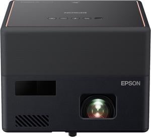 Epson EpiqVision Mini EF12 Smart Streaming Laser Projector, HDR, Android TV, Portable, sound by Yamaha, 3LCD, Full HD 1080p, 1000 lumens Color Brightness (Color Light Output), 1000 lumens White Bright