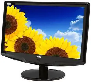AOC 18.5" Active Matrix, TFT LCD LCD Monitor 5 ms D-Sub 931SWL