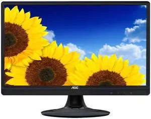 AOC 21.5" 60 Hz TN LCD Monitor 5 ms D-Sub, DVI E2252SWDN-B