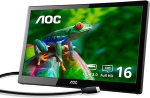 AOC 60 Series G2460FQ pantalla para PC 61 cm (24) 1920 x 1080 Pixeles Full  HD LED Negro