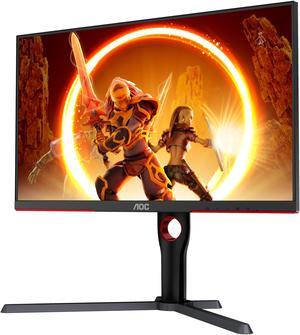 AOC Gaming C27G1 27 curved gaming monitor, Full HD 1920x1080, 1800R curved  VA panel, 1ms (MPRT), AMD FreeSync, 144Hz, 3-sided frameless, Height
