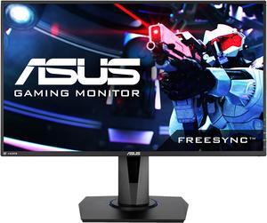 ASUS VG275Q Black 27" Full HD 1920 x 1080 75Hz 1ms 2xHDMI VGA DisplayPort FreeSync Adaptive Sync ASUS Eye Care Ultra Low-Blue Light Flicker-Free Technology Backlit LED Console Gaming Monitor