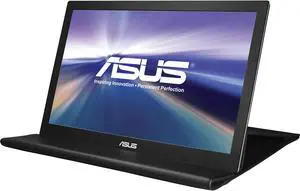 ASUS MB169B+ 16" (Actual size 15.6") 16:9 Widescreen LED Backlight Full HD Portable USB 3.0 Asus-Exclusive Extreme Low Motion Blur SYNC with Eye Care Technology USB-powered IPS Portable Monitor