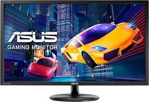 ASUS VP28UQG 28" Ultra HD 3840 x 2160 4K Resolution 1ms 2 x HDMI, DisplayPort FreeSync Technology Asus Eye Care with Ultra Low-Blue Light Flicker-Free Technology Widescreen LED Backlit LCD Monitor