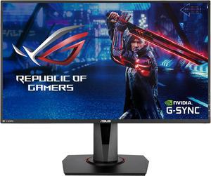 ASUS VG278QR 27 Full HD 1920 x 1080 165Hz 05ms DisplayPort HDMI DVID GSYNC Compatible Asus Eye Care FlickerFree Technology Low Blue Light Builtin Speakers Backlit LED Gaming Monitor