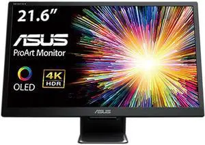 ASUS ProArt PQ22UC 21.6" 3840x2160 True 4K Resolution 0.1ms 2xUSB Type-C Micro HDMI HDR-10 Support SPLENDID Video Preset Non-Glare Widescreen Backlit LCD OLED Monitor ASUS ProArt PQ22UC 21.6" 3840x2160 True 4K Resolution 0.1ms 2xUSB Type-C Micro HDMI HDR-10 Support SPLENDID Video Preset Non-Glare Widescreen Backlit LCD OLED Monitor