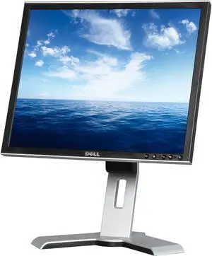 Dell 1908FPb-12 Black 19" 5ms LCD Monitor 300 cd/m2 800:1 -Certified Refurbished