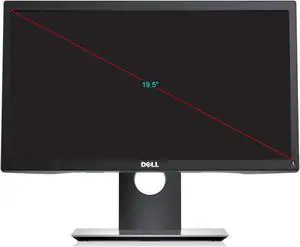 Dell 19.5" 60 Hz TN Monitor 5 ms D-Sub, HDMI, DisplayPort DELL P2018H DELL-P2018HE