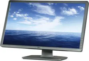 Dell 24" 60 Hz TN FHD Monitor 5 ms D-Sub, DVI, USB Flat Panel P Series P2412H