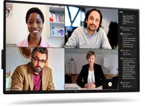Dell P5525QC Collaboration Display - 55" LCD - 16:9 Aspect Ratio - 3840 x 2160 - Edge LED - 400 Nit - 1,200:1 Contrast Ratio - 2160p - USB - HDMI