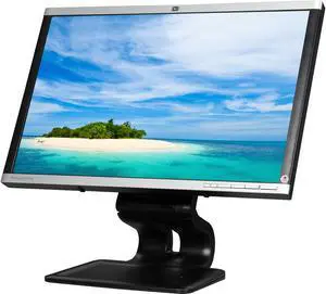 HP 22" LCD Monitor 5 ms DVI-D, DisplayPort 2 x USB downstream ( Type B ), 1 upstream LA2205WG-AM