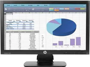 HP ProDisplay P202M (K7X28AA#ABA) 20" 1600 x 900 60 Hz IPS Monitor