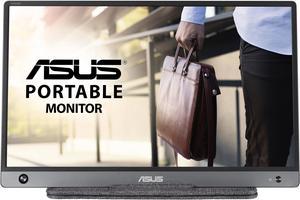 ASUS ZenScreen 15.6" 1080P Portable USB Monitor (MB16AH) - Full HD, IPS, USB Type-C, Speakers, Micro-HDMI, Flicker Free, Blue Light Filter, Tripod Mountable, Anti-glare Surface, Protective Sleeve