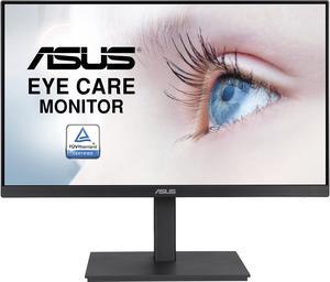 ASUS 23.8" 1080P Monitor (VA24EQSB) - Full HD, IPS, 75Hz, Built-in Speakers, Eye Care, Low Blue Light, Flicker Free, VESA Mountable, Height Adjustment, Frameless, DisplayPort, HDMI, VGA, USB Hub