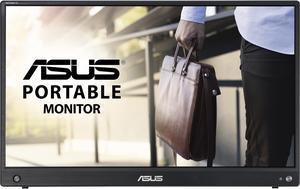 ASUS ZenScreen Go 15.6" 1080P Wireless Portable Monitor (MB16AWP) - Full HD, IPS, Built-in battery, Eye Care, USB Type-C, Anti-glare, Tripod socket, Supports iOS, Android, Win11, Mini HDMI