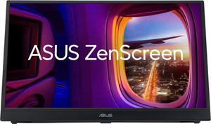 ASUS ZenScreen 17 173 viewable 1080P Portable USBC Monitor MB17AHG  Full HD IPS 144Hz FreeSync Premium Eye Care Lshaped Kickstand Tripod Mountable HDMI FSC Certified ENERGY STAR
