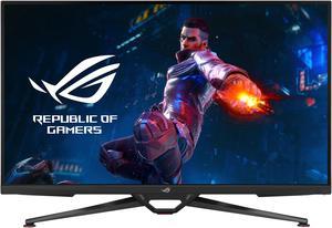  ASUS ROG Swift 32” 4K HDR Gaming Monitor - 144Hz DSC, UHD (3840  x 2160) PC Monitor, Mini-LED IPS with G-SYNC Ultimate, Local Dimming, Ideal  for Desktop and Computer Monitor Black 