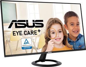 ASUS 27” (27-inch viewable) Eye Care Monitor (VZ27EHF) - Full HD (1920 x 1080), IPS, 100Hz, 1ms, Frameless, Adaptive-Sync, HDMI, Low Blue Light, Flicker Free, Ultra-Slim Profile, 3 Year Warranty