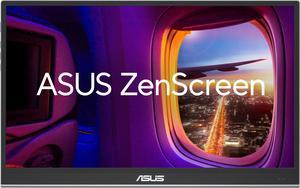 ASUS ZenScreen 16" OLED USB-C portable monitor (MQ16AHE) - Full HD, 100% DCI-P3, 1ms, HDR-10, Mini HDMI, Eye Care, Proximity Sensor, 360° kickstand, Compatible with Laptops, Smartphones