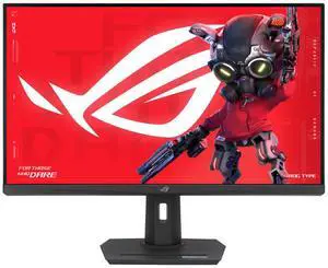 ASUS ROG Strix 32" 4K HDR Gaming Monitor (XG32UCG) - 3840x2160, Dual mode (4K 160Hz/FHD 320Hz), 0.3ms, Fast IPS, Extreme Low Motion Blur Sync, USB-C, G-SYNC Compatible, Tripod socket