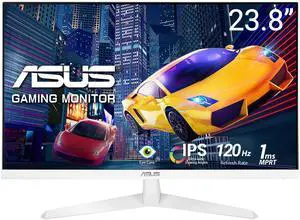 ASUS 24" 1080P IPS 120Hz Eye Care Monitor (VY249HGR-W) - TUV Certified Flicker-Free, Low Blue Light, Adaptive Sync, VRR, VESA Wall Mountable, 1ms MPRT, HDMI, VGA, for Home Office ASUS 24" 1080P IPS 120Hz Eye Care Monitor (VY249HGR-W) - TUV Certified Flicker-Free, Low Blue Light, Adaptive Sync, VRR, VESA Wall Mountable, 1ms MPRT, HDMI, VGA, for Home Office