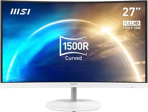 MSI 27" 75Hz VA FHD D-Sub HDMI Business Productivity Monitor 1 ms (MPRT) / 5 ms (GTG) Curved PRO MP271CW MSI 27" 75Hz VA FHD D-Sub HDMI Business Productivity Monitor 1 ms (MPRT) / 5 ms (GTG) Curved PRO MP271CW