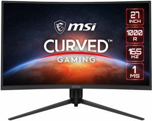 MSI Curved Gaming Monitor 27" 1920x1080 165Hz 1ms FreeSync 1000R Optix G271CP
