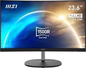 MSI 24" (23.6" viewable) 75 Hz VA FHD Business & Productivity Monitor 1ms (MPRT) / 4ms (GTG) 1920 x 1080 Curved MP241CA