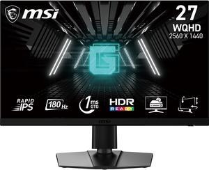 MSI 27" 180 Hz Rapid IPS WQHD Gaming Monitor 2560 x 1440 (2K) G272QPF E2