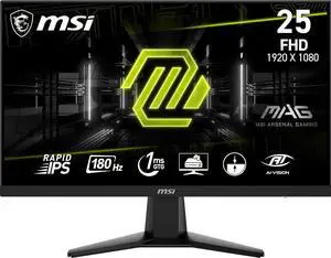 MSI 25" 180 Hz Rapid IPS FHD Gaming Monitor FreeSync (AMD Adaptive Sync) 1920 x 1080 MAG256F