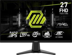 MSI 27" 180 Hz Rapid IPS FHD Gaming Monitor 1920 x 1080 75% Adobe RGB / 80% DCI-P3 / 115% sRGB MAG 275F