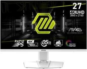 MSI 27 160 Hz Rapid IPS UHD Gaming Monitor 3840 x 2160 4K MAG 274URFW