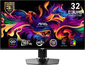 MSI 32" 165 Hz OLED UHD Gaming Monitor MAG 321UP QD-OLED