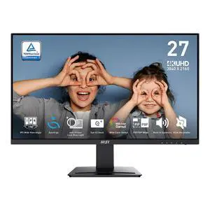 MSI 27 inch UHD 4K 60Hz IPS Adaptive Sync Computer Monitor with phone accessory stand ideal for productivity usage PRO MP273U MSI 27 inch UHD 4K 60Hz IPS Adaptive Sync Computer Monitor with phone accessory stand ideal for productivity usage PRO MP273U